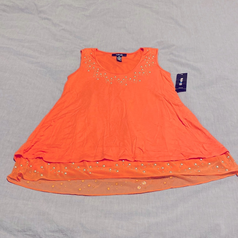 Style&co orange top